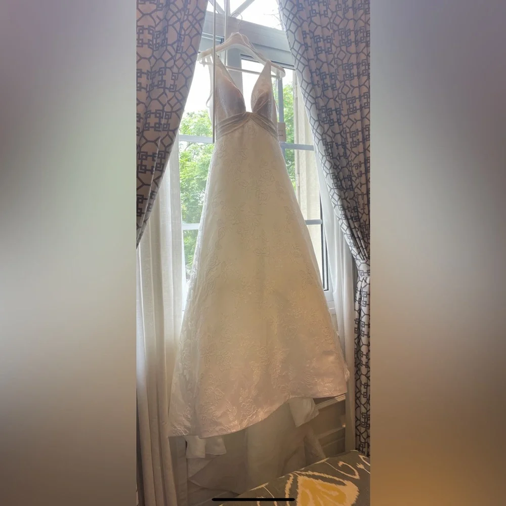 Marchesa Eire Wedding Gown - Worn Once. Dry Clean and In Wedding Box. Size 4. - Picture 1 of 3